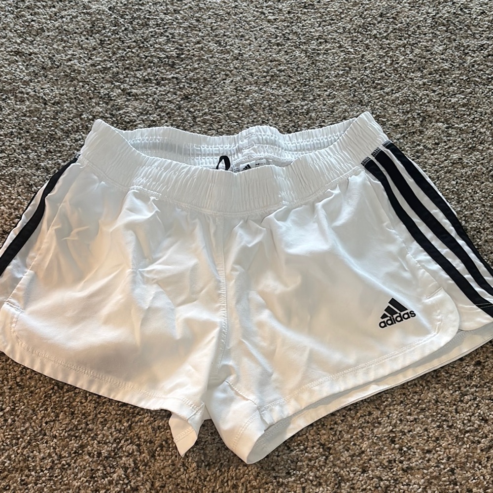 Adidas Women's White Shorts